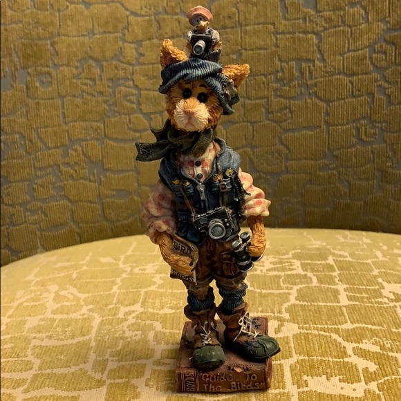 Boyds Bears Audubon P Pussywillow Birdwatcher
